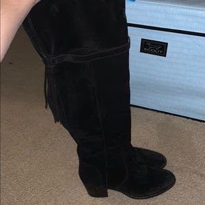 Frye over the knee boots